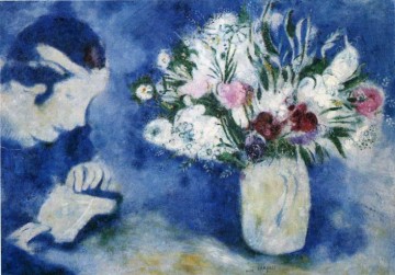Marc Chagall Painting - Bella in Mourillon contemporary Marc Chagall